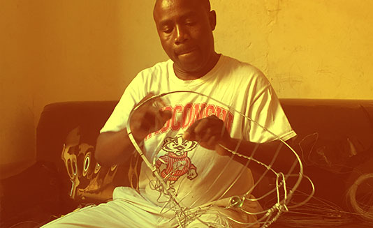 Beads and Wire Elephant