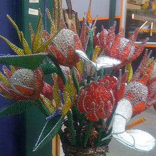 Beads and Wire Elephant