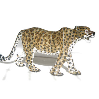 Beads and Wire Elephant